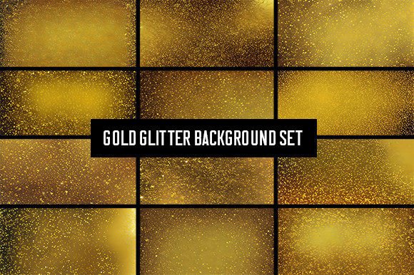 Elevate Your Designs with Versatile Gold Glitter Backgrounds