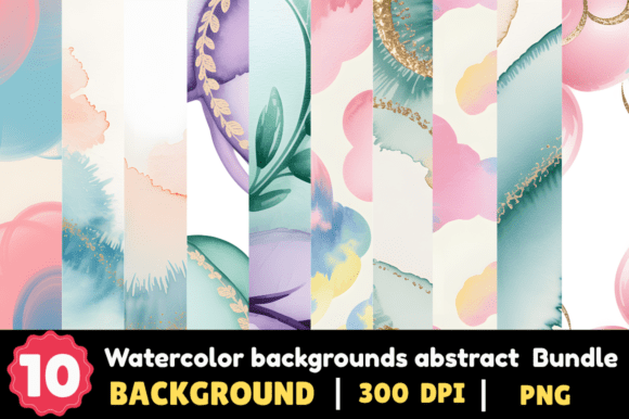 Elevate Your Projects with Watercolor Backgrounds Abstract