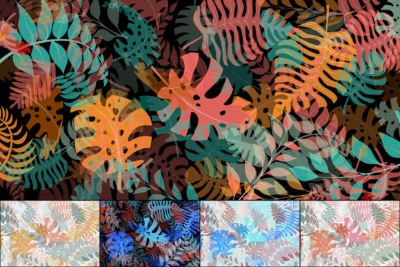 Tropical Palm Leaves Backgrounds: Design Assets for Visual Impact