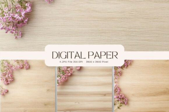 Wooden Florals Texture Backgrounds_4: A Designer's Guide