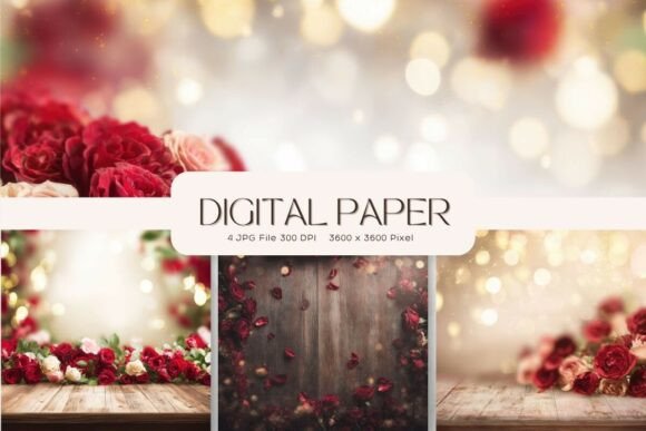 Wooden Florals Texture Backgrounds: A Digital Asset for Modern Design